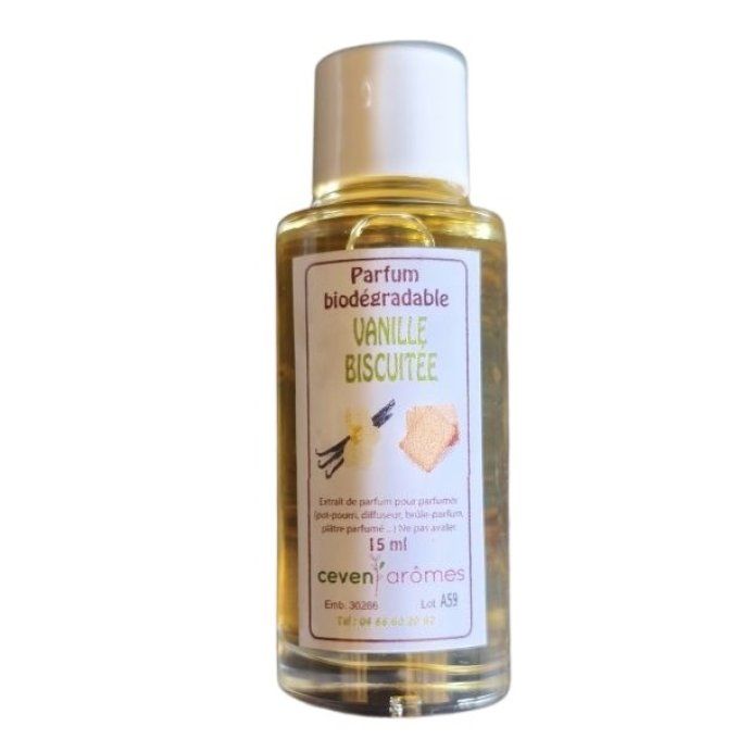 extrait de parfum vanille biscuitée 15ml