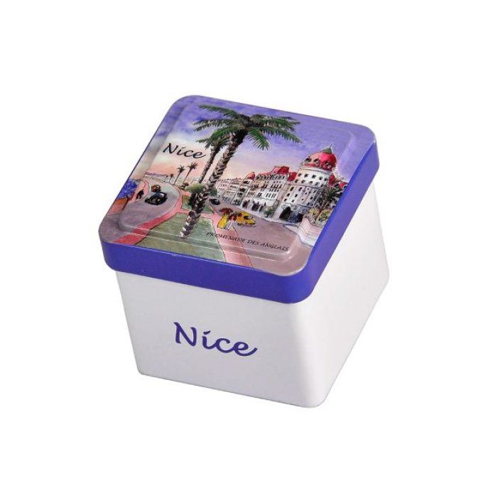 Mini boite cube Nice rétro