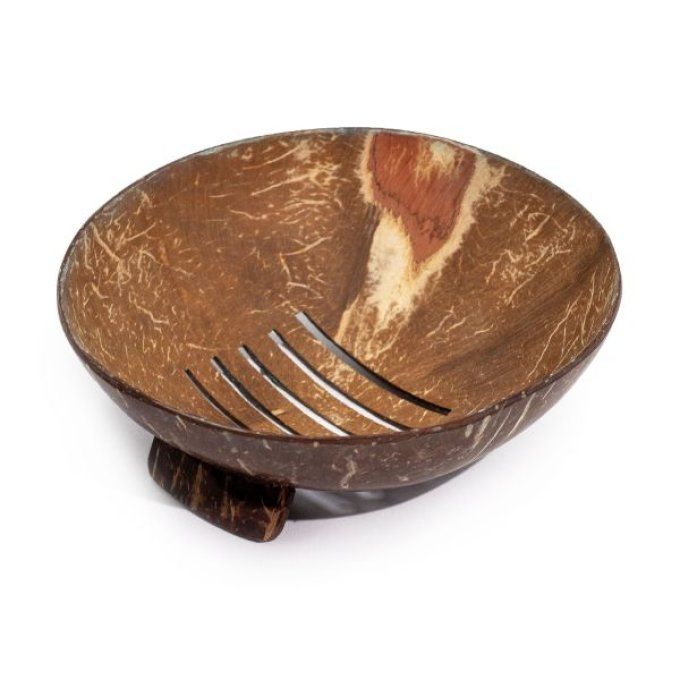 Porte savon bol noix de coco 11cm