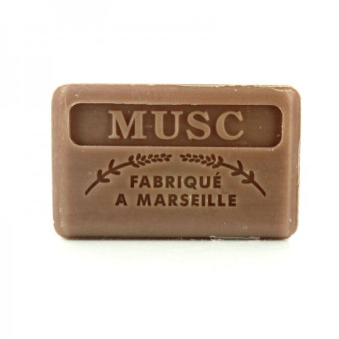 Savonnette marseillaise musc 125g