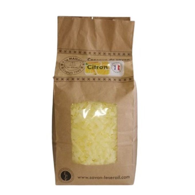 Copeaux savon de Marseille citron vert 1kg | LE SERAIL