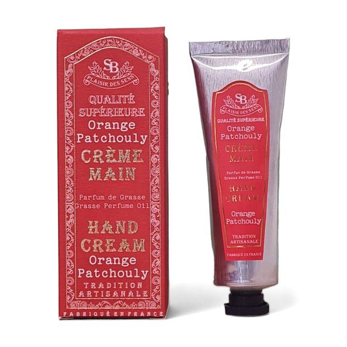 Crème pour les mains orange & patchouli 30ml 