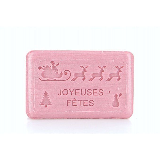 savon joyeuses fêtes traineau du père Noël 125g